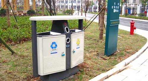 戶外垃圾桶的材質有哪些？