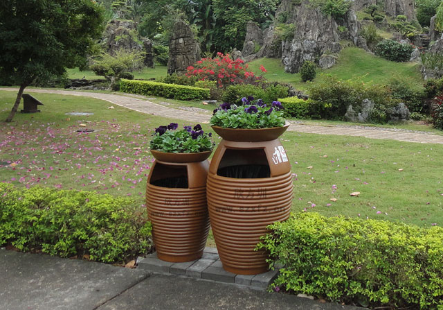 景區垃圾桶產品設計、生產制作的要點